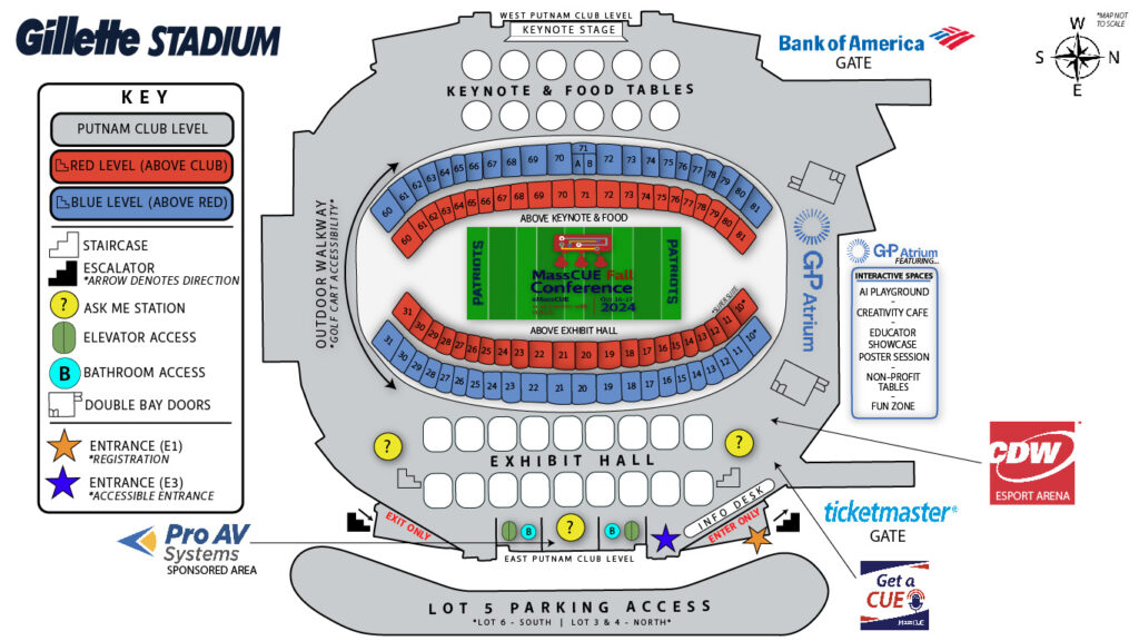 Fall Conference 2024 map